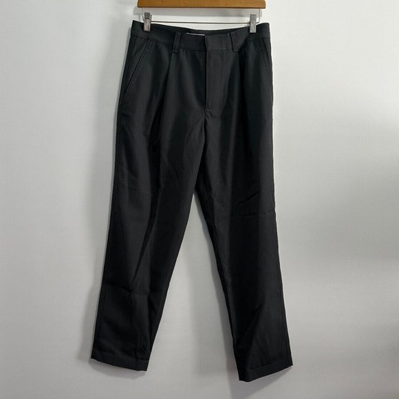 COS Women Grey‎ Dress Wool Blend Pants Size 28R